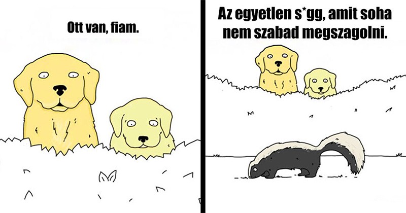 Ha az állatok beszélni tudnának: 19 jópofa képregény, amin nagyot fogsz kacagni