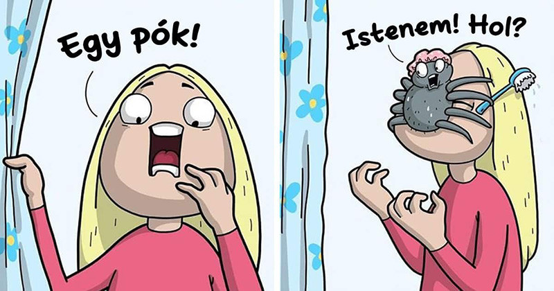 17 illusztráció egy orosz művésznőtől, aki tudja, hogyan csaljon mosolyt az ember arcára