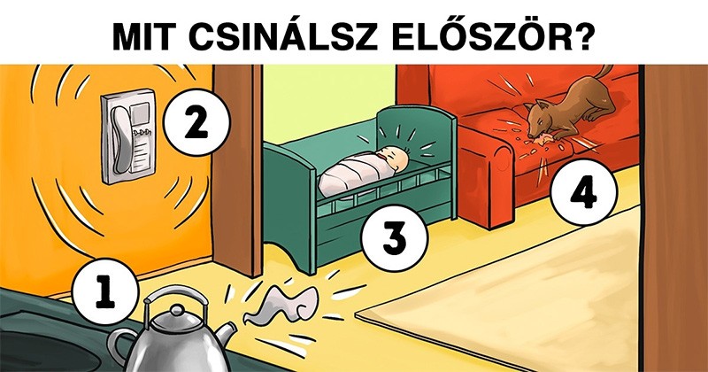 Mit tennél ebben a helyzetben? A döntésed mindent elárul rólad